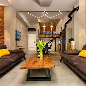 Industrial-style 2bd Loft With Parking Spot By Flat Mаnager Apartment Plovdiv